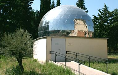 Il planetario visto dal'esterno